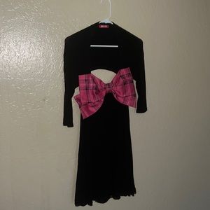 MA*RS skater dress with bow